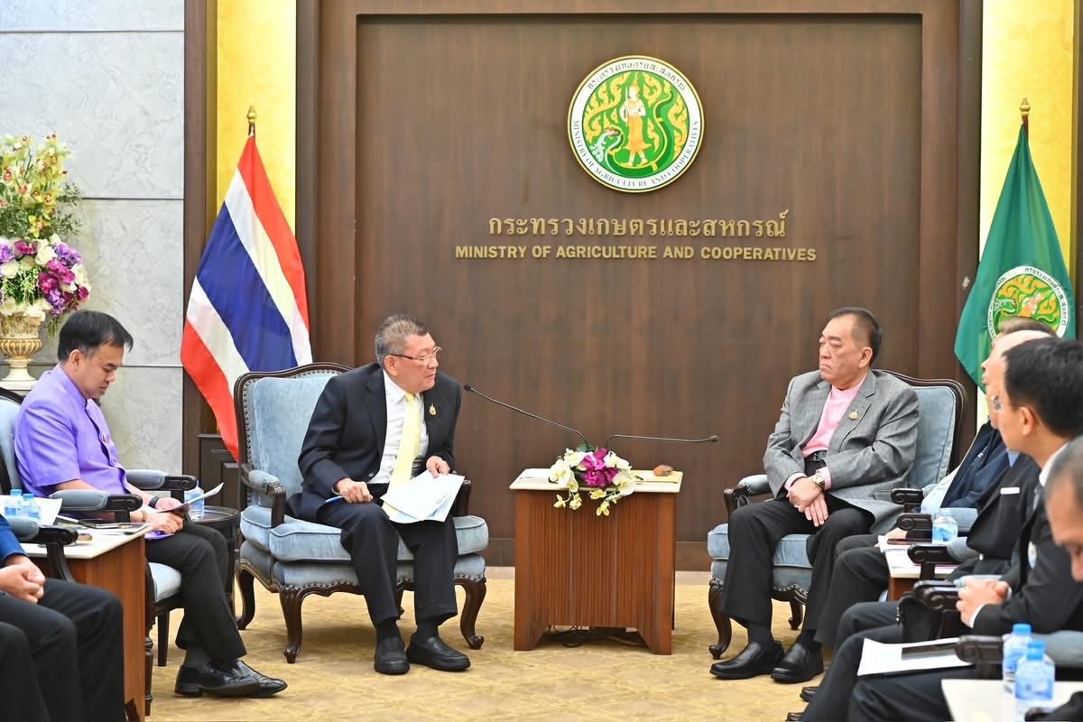 มกอช. ร่วมการประชุมหารือในครั้งนี้ ณ ห้อง 112 กระทรวงเกษตรและสหกรณ์  ในวันที่ 1 พฤษภาคม 2568