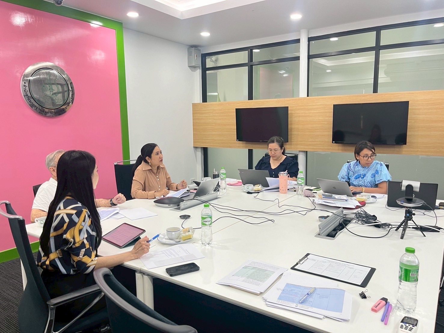 มกอช. เป็นผู้แทนฝ่ายไทย เข้าร่วมการประชุมเจรจา Intersession Meeting เพื่อจัดทำข้อบทมาตรการสุขอนามัยและสุขอนามัยพืช (SPS) ภายใต้ความตกลงการค้าเสรีไทย – สหภาพยุโรป (FTA THAI - EU) ผ่านรูปแบบการประชุมทางไกล ระหว่างวันที่ 6 – 7 พฤษภาคม 2568 ณ ห้อง warroom มกอช.