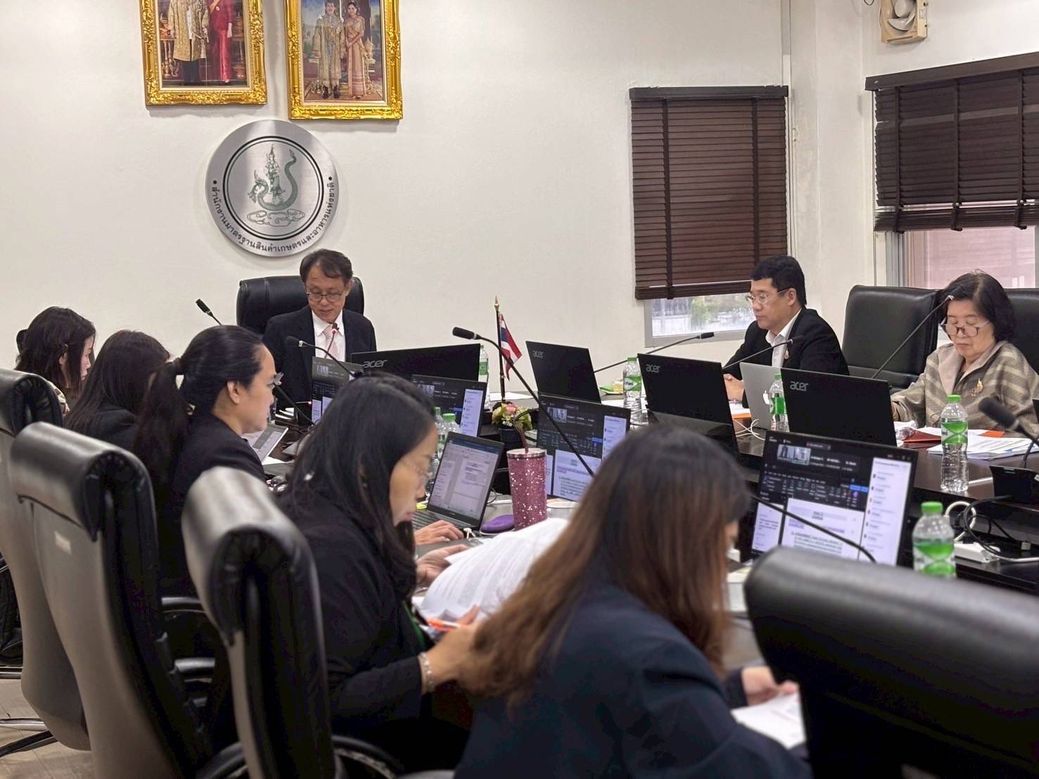 มกอช. เข้าร่วมการประชุม 7th Intersessional Meeting of the ASEAN Expert Working Group on Organic Agriculture (7th ISSL EWG-OA) ผ่านสื่ออิเล็กทรอนิกส์ ซึ่งจัดขึ้นระหว่างวันที่ 15 – 16 พฤษภาคม 2568 ณ ห้องประชุม 331 สำนักงานมาตรฐานสินค้าเกษตรและอาหารแห่งชาติ (มกอช.)